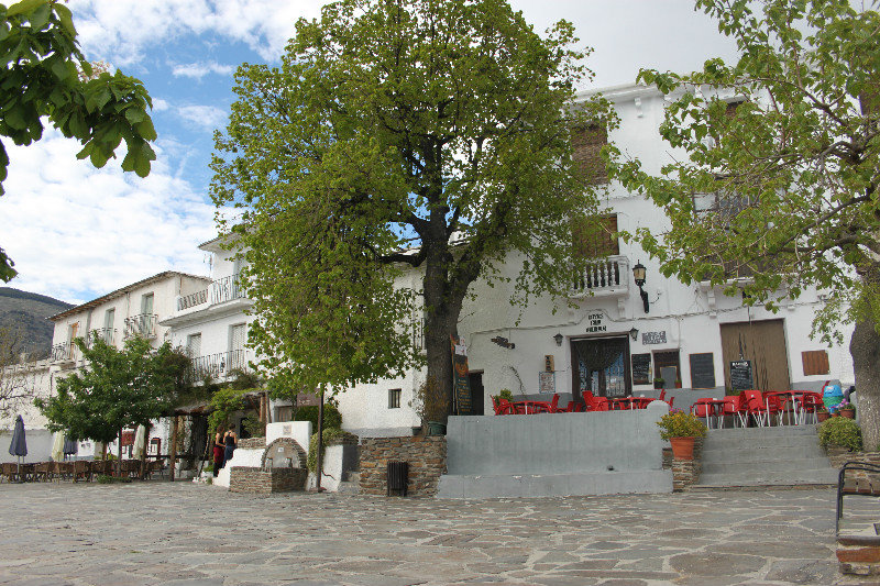 plaza in Capileira