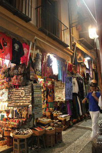 Arab street in Granada