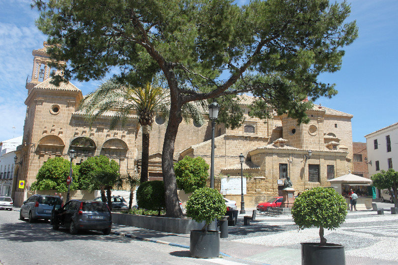 main plaza in Osuna