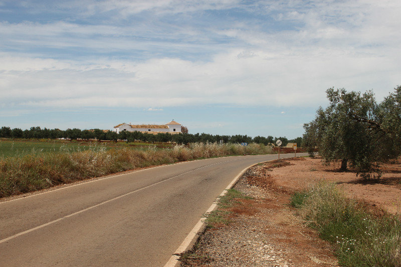 spanish countryside somewhere overland between Osuna and Carmona