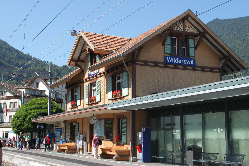 Wilderswil train station