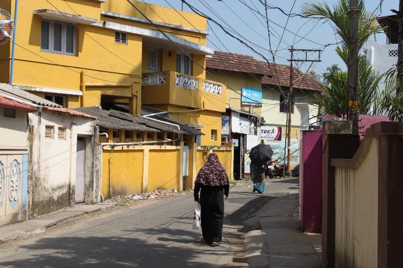 street scene in Fort Kochi