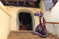 Nina in the Old Palace in Mattancherry