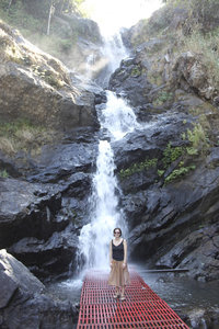holy Irpu Falls in the Brahmagiri Mountains