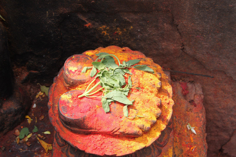 padukas (feet) of Ganesha