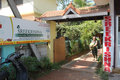 arriving at the Sreekrishna Panchakarma Center in Aleppey
