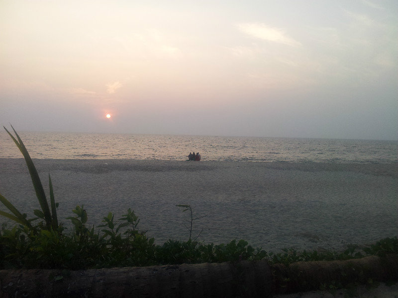 sunset @ Alappuzzha Beach