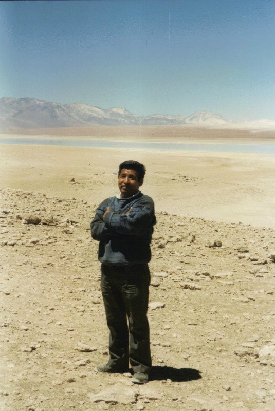 our guide and driver in the altiplano