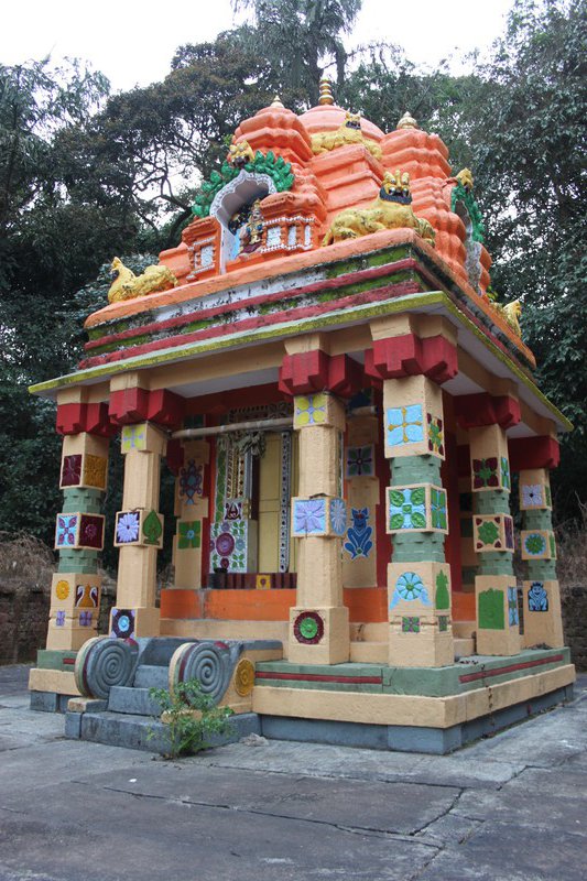 temple in the sacred forest