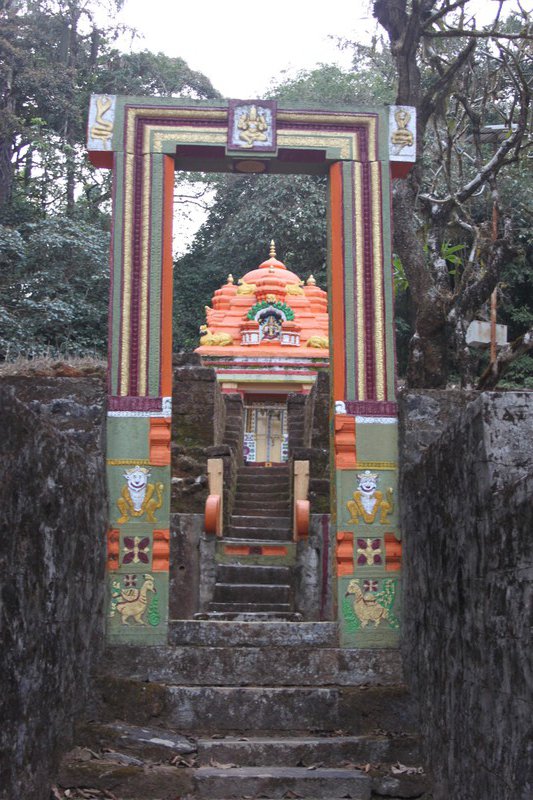 temple in the sacred forest