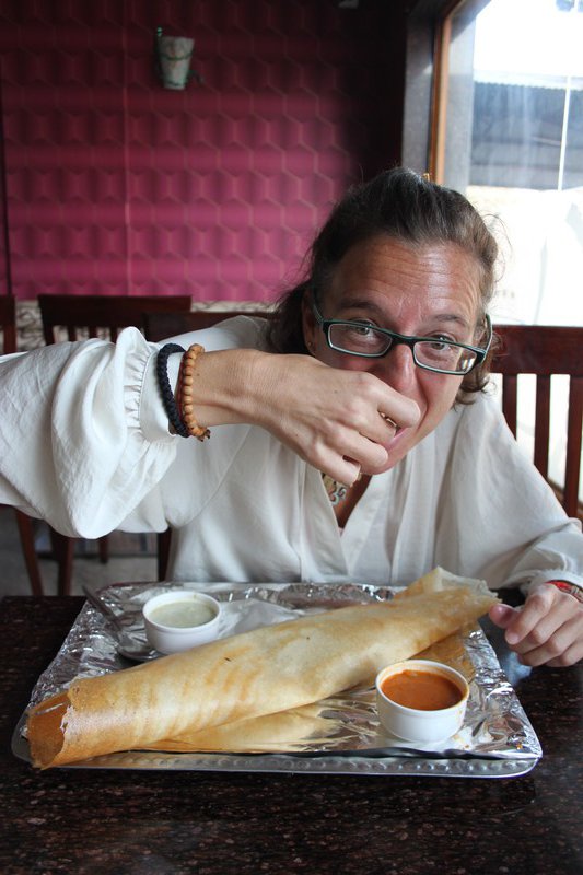 paper dosa for breakfast - we loved it. 