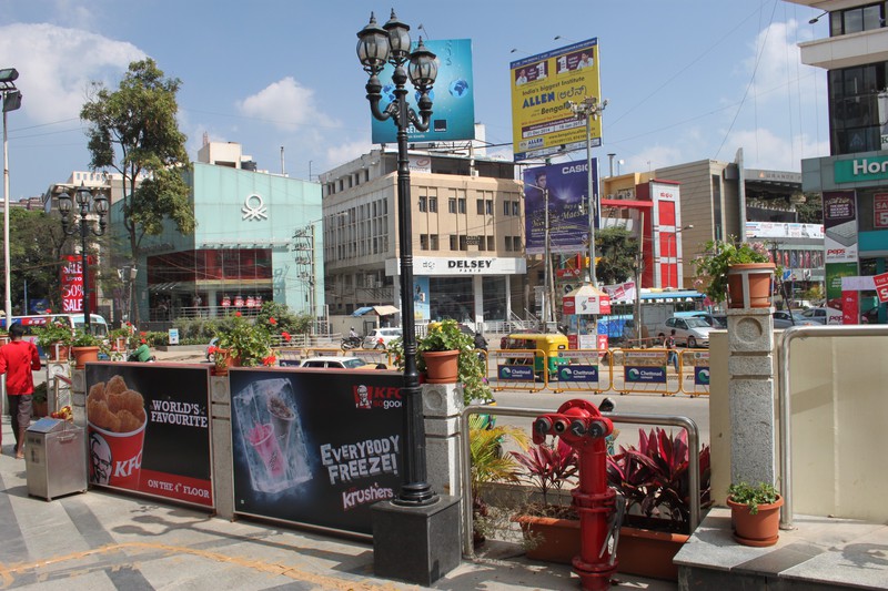 downtown Bangalore
