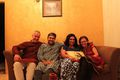with our hosts Yamini and Raghu @ Villa Camelot in Whitefield