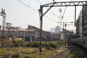 approaching the famous Victoria Terminus