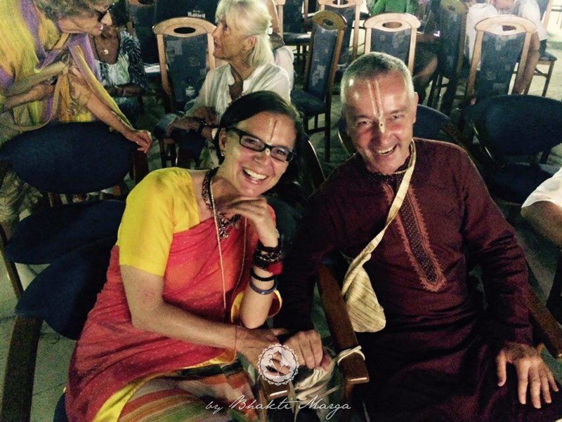 us happy to be with Swamiji