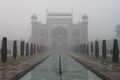 entrance gate to the Taj Mahal