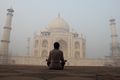 Meditating on the Taj ;-)