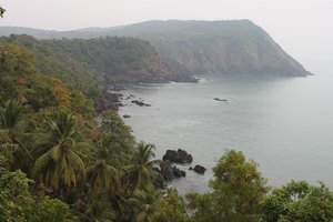 views from the fort Cabo de Rama