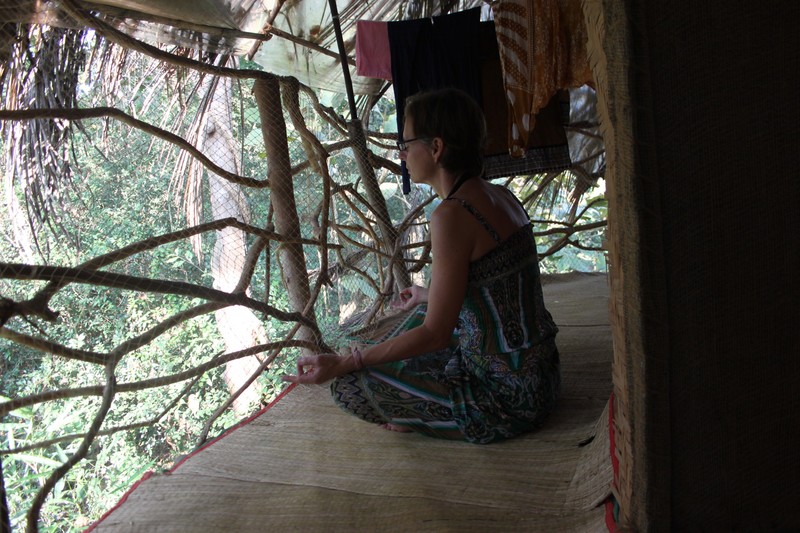 meditation in the treehouse