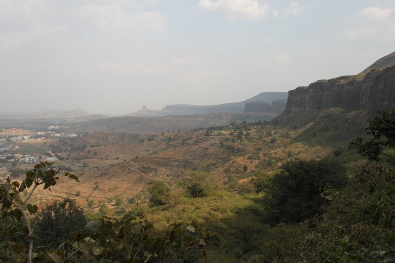 mountains around Trimbakeshwar