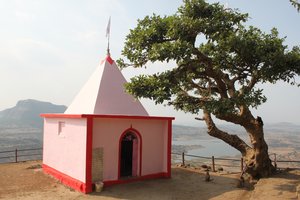 Krishna Temple on top of Brahmaghiri Hill