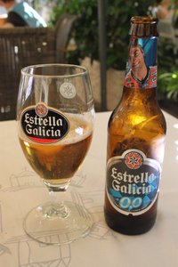 Spain has so many sort of beer without alcohol - amazing and a paradies for us!