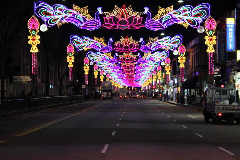 little India at night