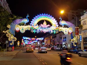 little India at night