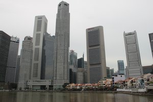 along the Singapore River