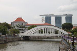 along the Singapore River