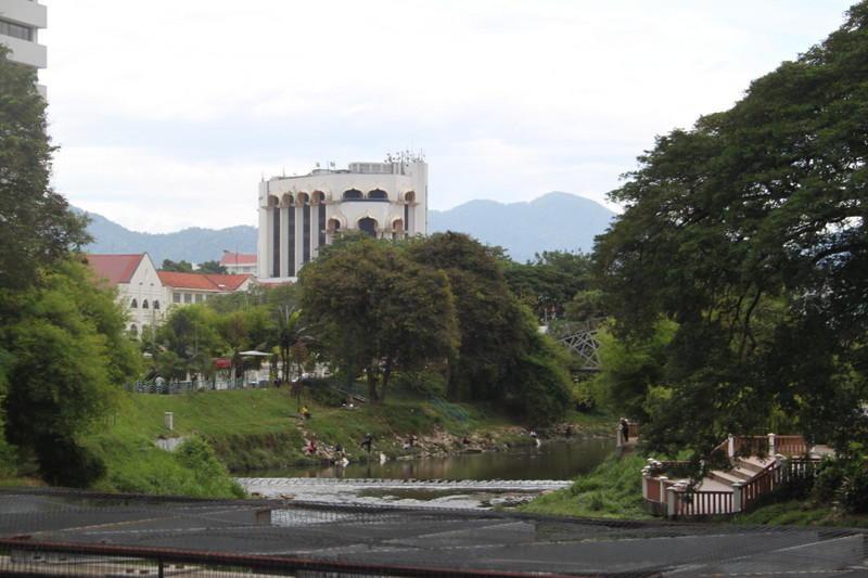 approaching the padang of Ipoh