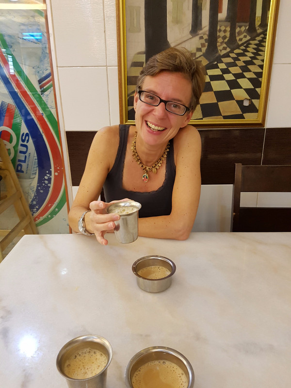 we always end indian meals with a chai tea - this one was the best we have ever had!