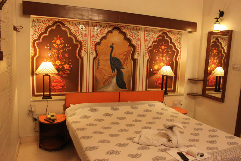 our room in the Sunder Palace Guesthouse