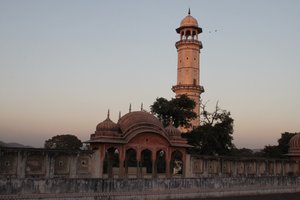 masjid at sunset