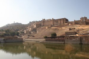 Maotha Lake and Amber Fort