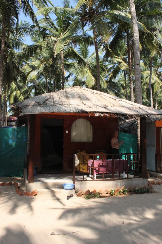 our fantastic beach hut