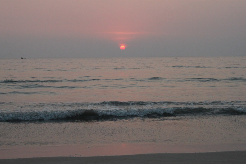 sunset @ Agonda Beach