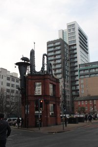 old and new in Manchester