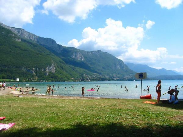 The lake in Annecy