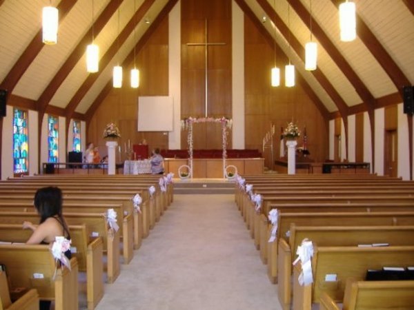 Church setting