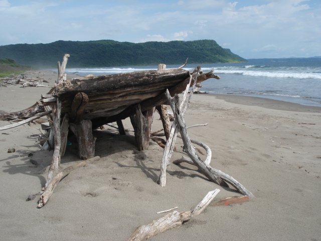 SomeoneÂ´s home on the beach