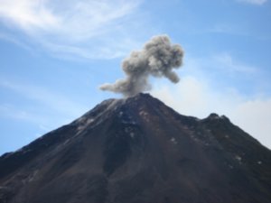 Huge eruption