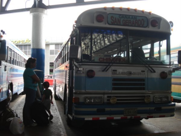 our cute bus to San Gerardo