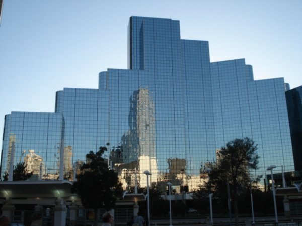 reflective building