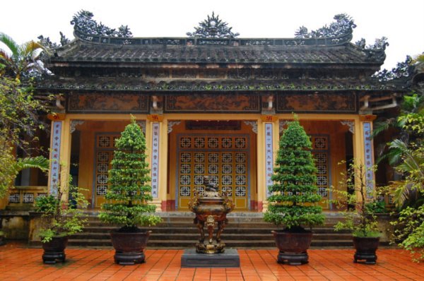 Buddhist temple in Hue