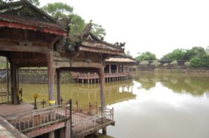 The lake of the Tu Duc Tomb