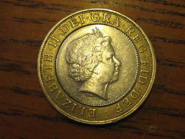 two pound coin
