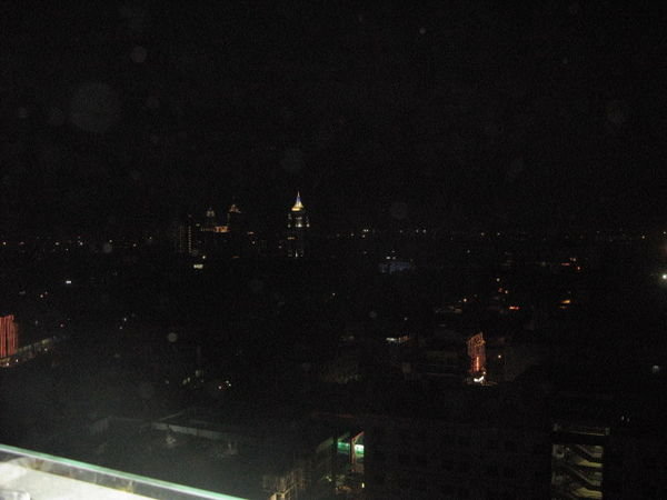 look closer! Bangalore skyline by night