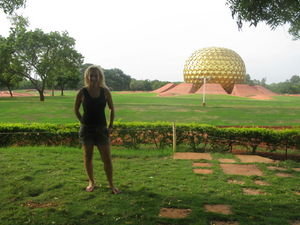Auroville - 1970's utopian futurism - largest commune in Indyyya