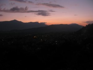 Nightfall over Khatmandu